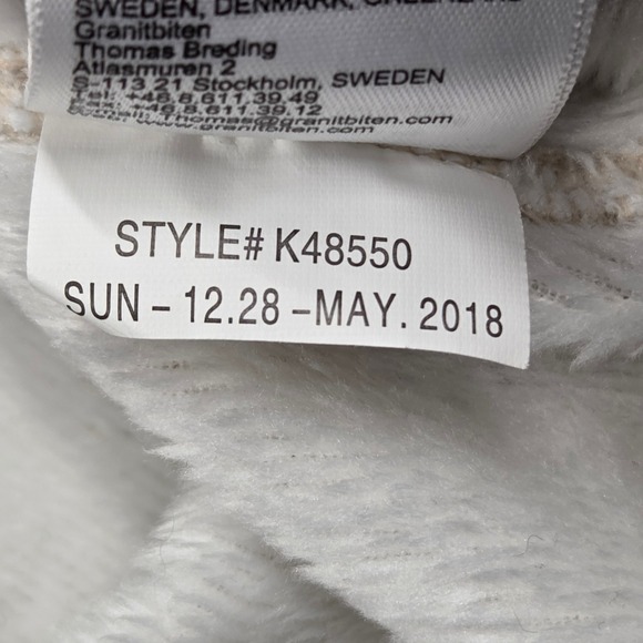 Marmot Tashi Pullover Hoodie Cowl Neck Fleece Lined K48550 Beige Womens Small - Picture 5 of 12